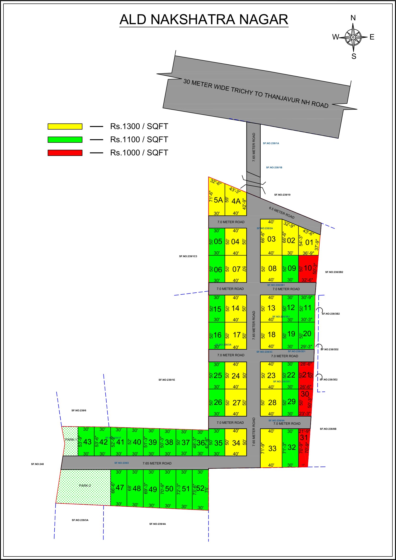 Natchathira Garden Layout