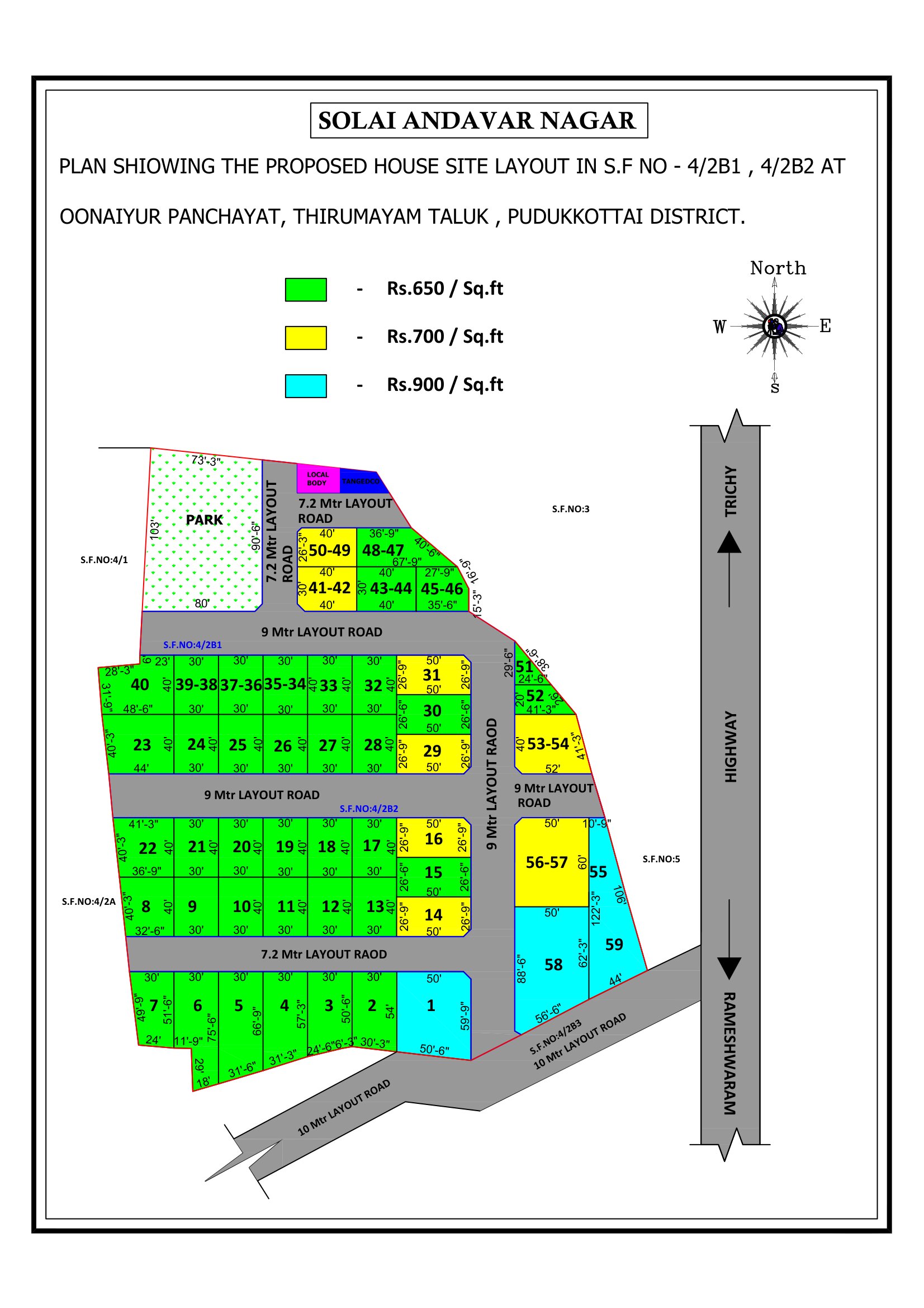 Solai Andavar Layout
