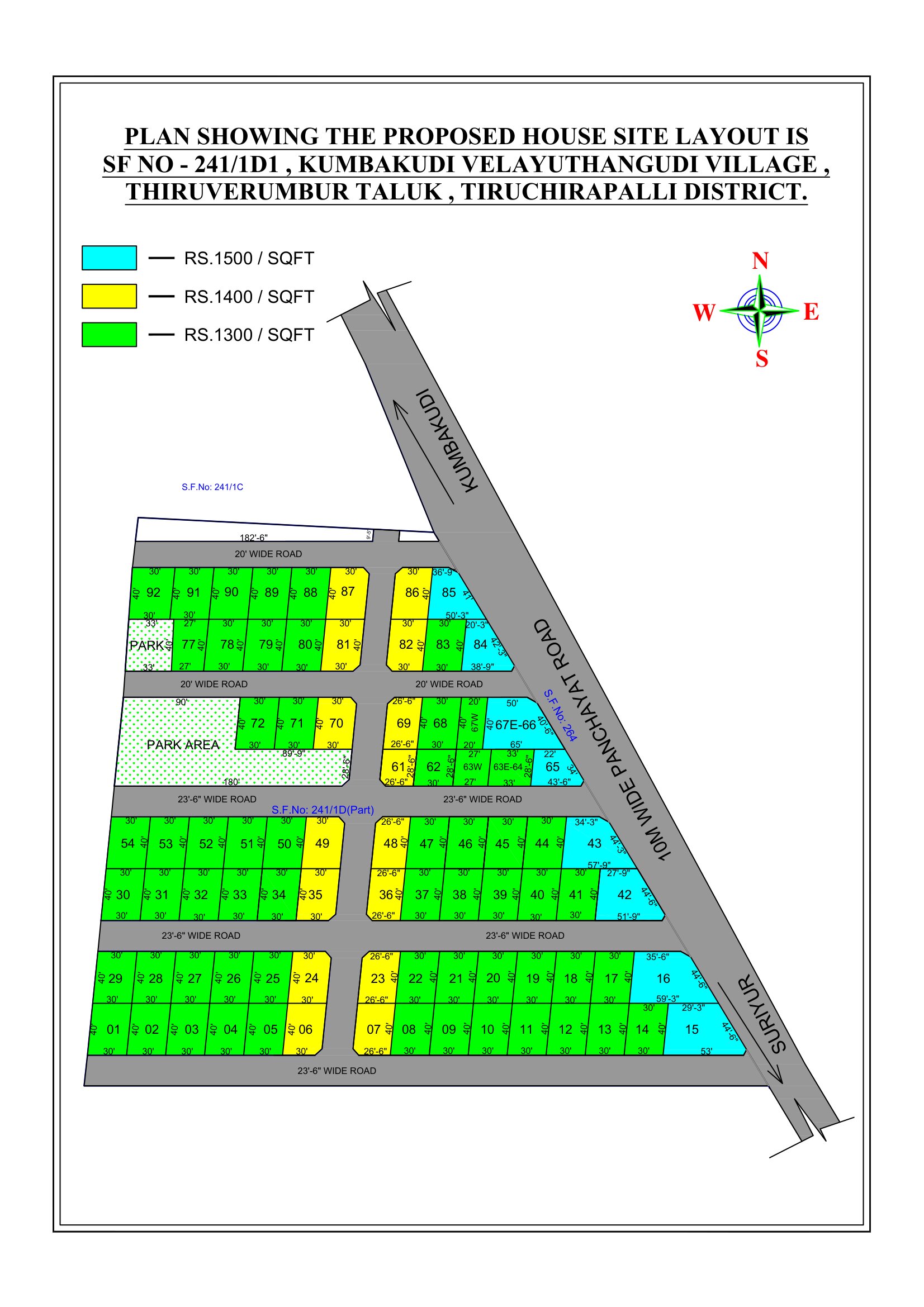 Solaiappas Nagar Layout